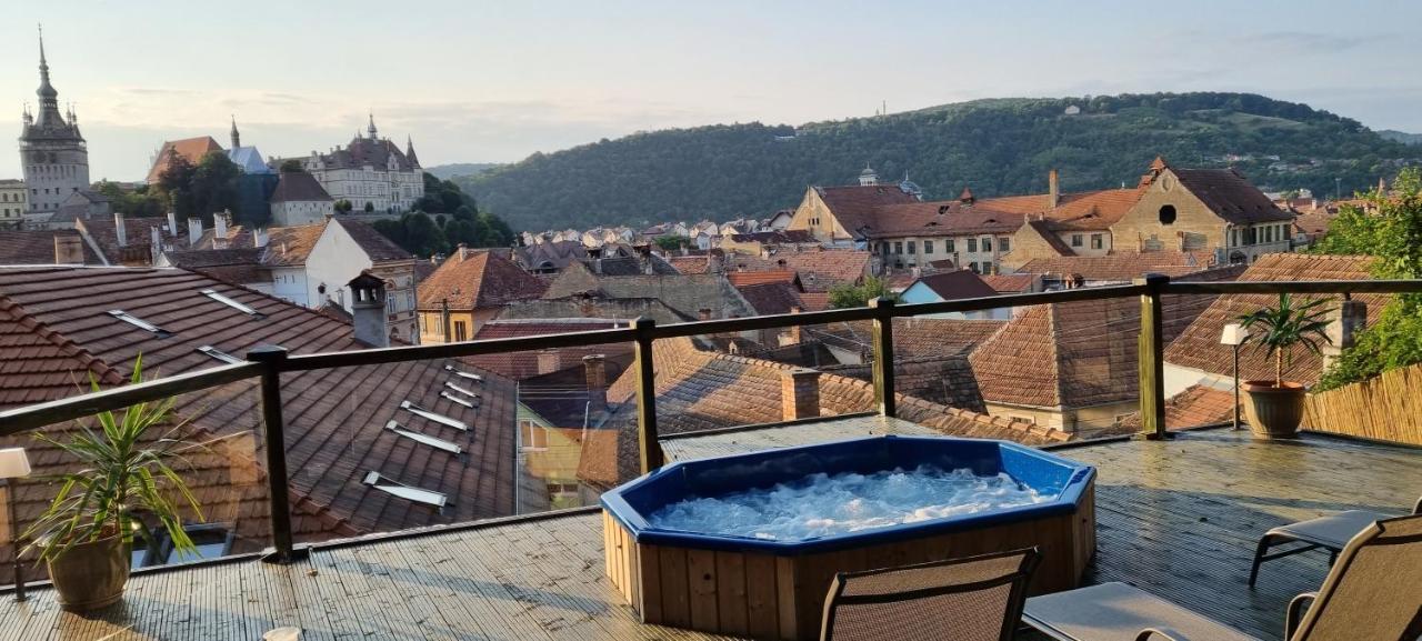 Am Goldberg Hotel Sighisoara Bagian luar foto